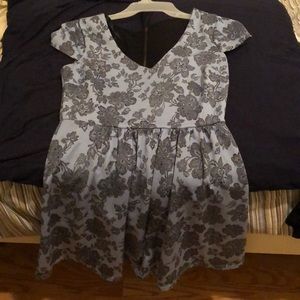 B. Darlin Juniors Floral Cocktail Dress